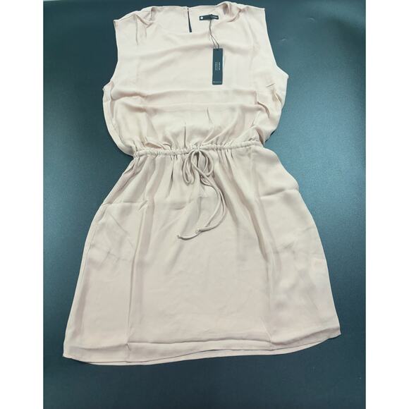 Krisa @ Revolve NWT Drawstring Waist Sleeveless in Blush Pink Size Small - Picture 1 of 3